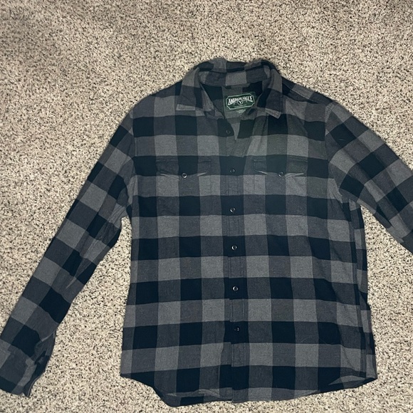 America Eagle Men’s flannel size Medium - Picture 2 of 2